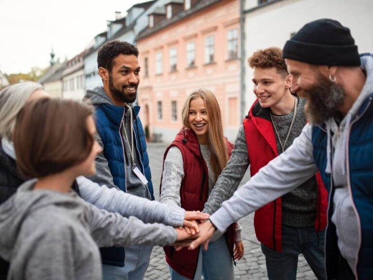 Idea for team building: play a city exploration game with your colleagues.