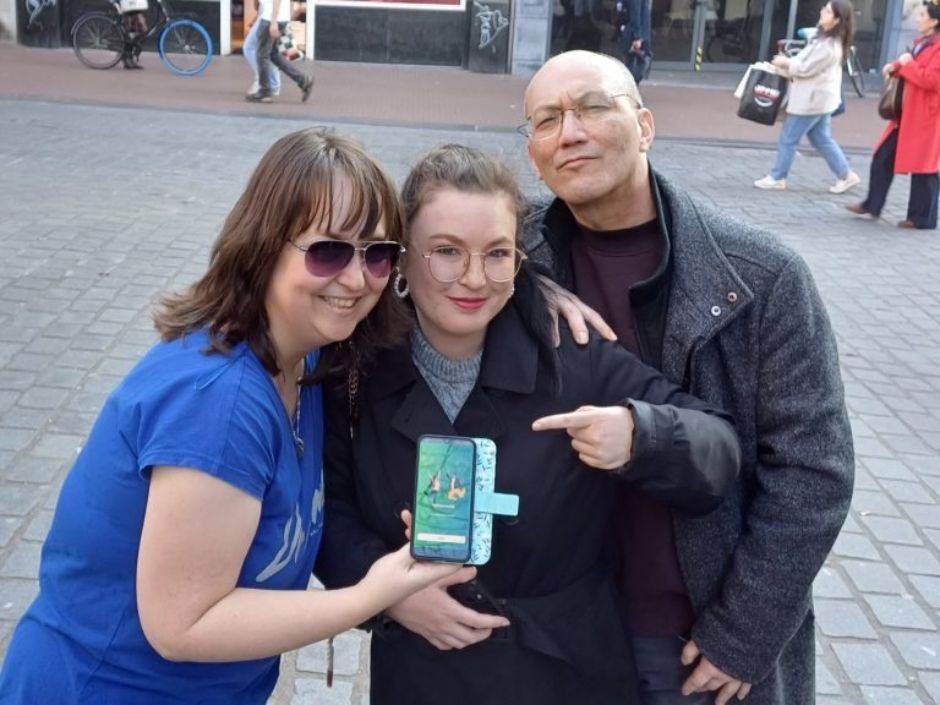 Blogger Cynthia tijdens Qugato spel in Nijmegen